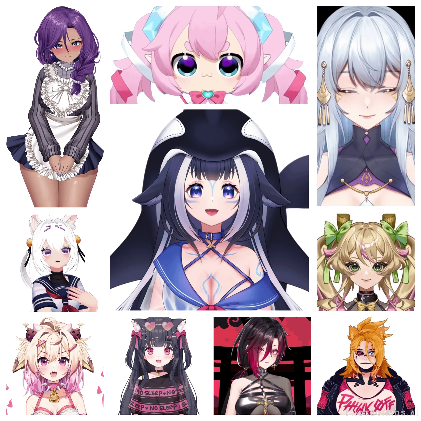 Vtubers (girls) thumbnail