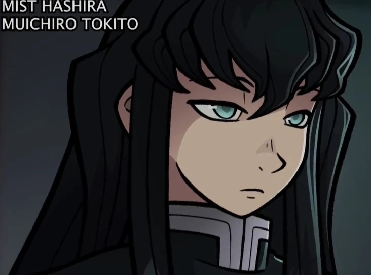 muichiro in the pillars animation thumbnail