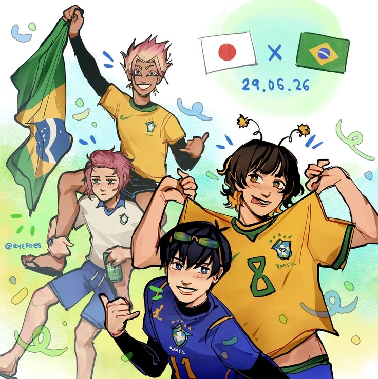 Blue lock - Brazil visiting thumbnail