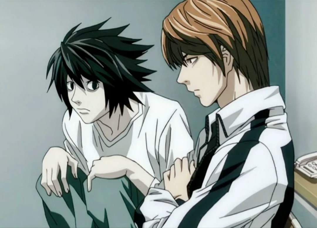 Lawliet, Light and {User}°•°(>~<)°•° thumbnail