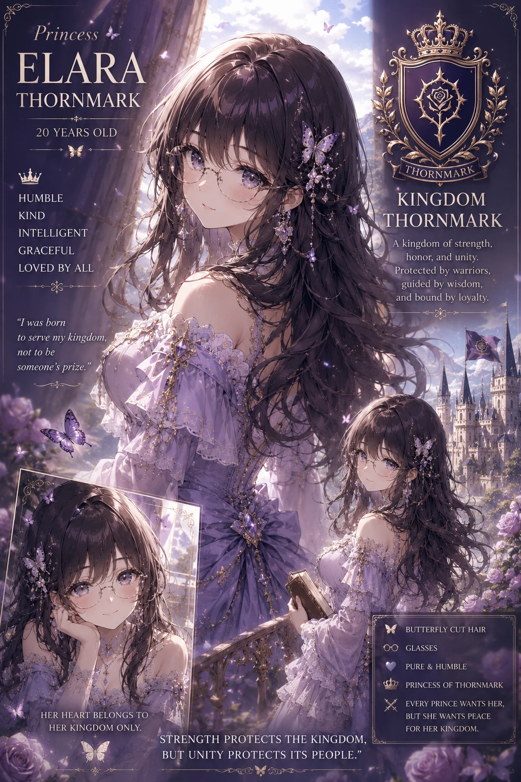 Princess Elara(Princess of Thornmark kingdom) thumbnail