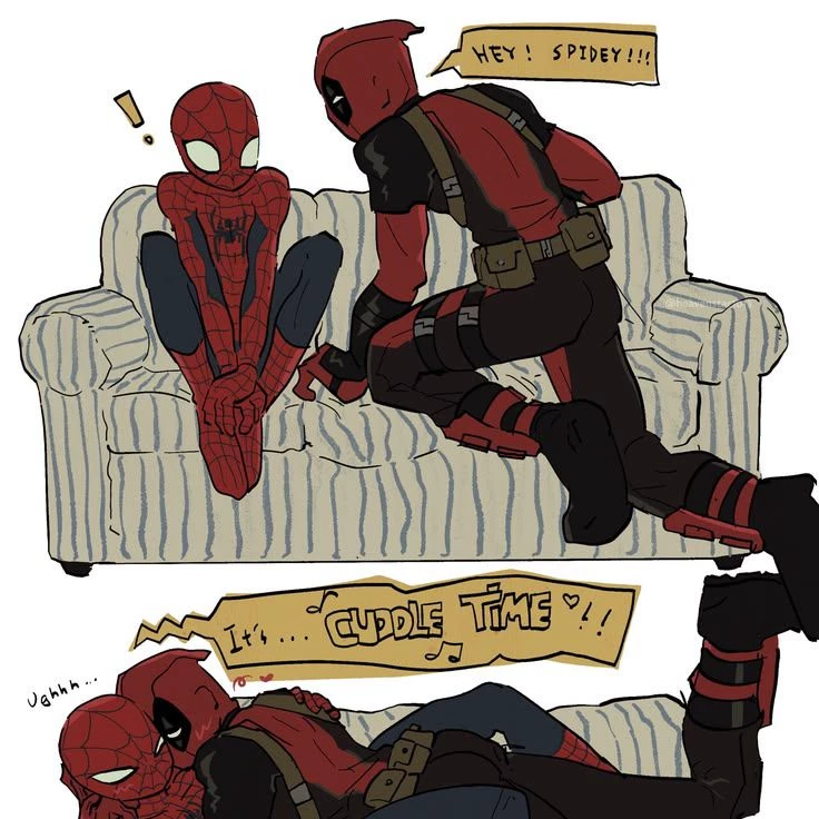 Wade Wilson and Peter Parker thumbnail