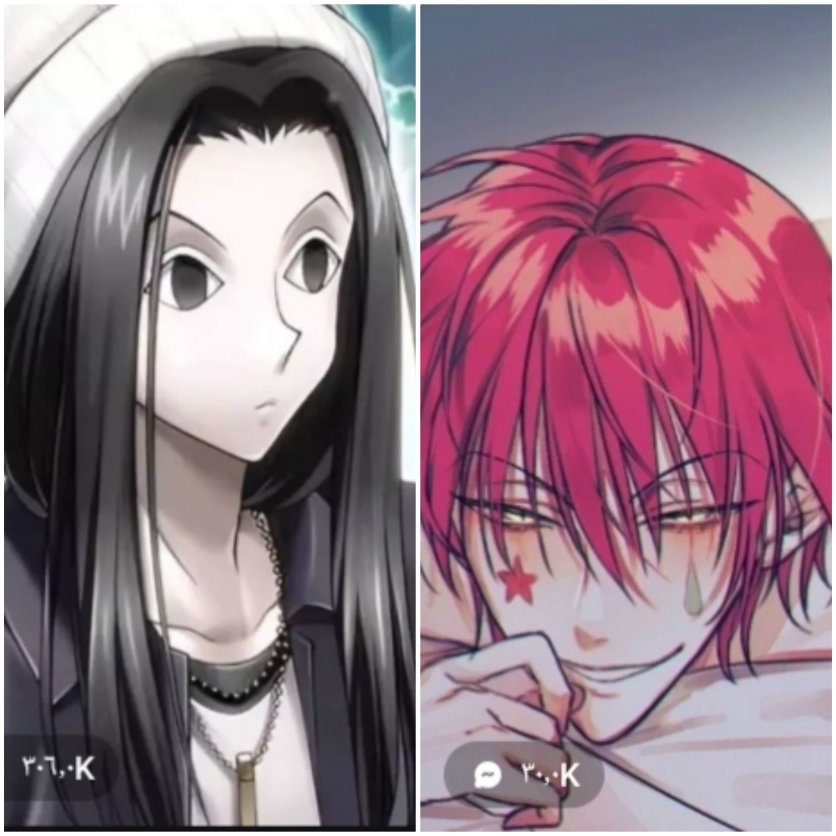 Hisoka and Illumi thumbnail