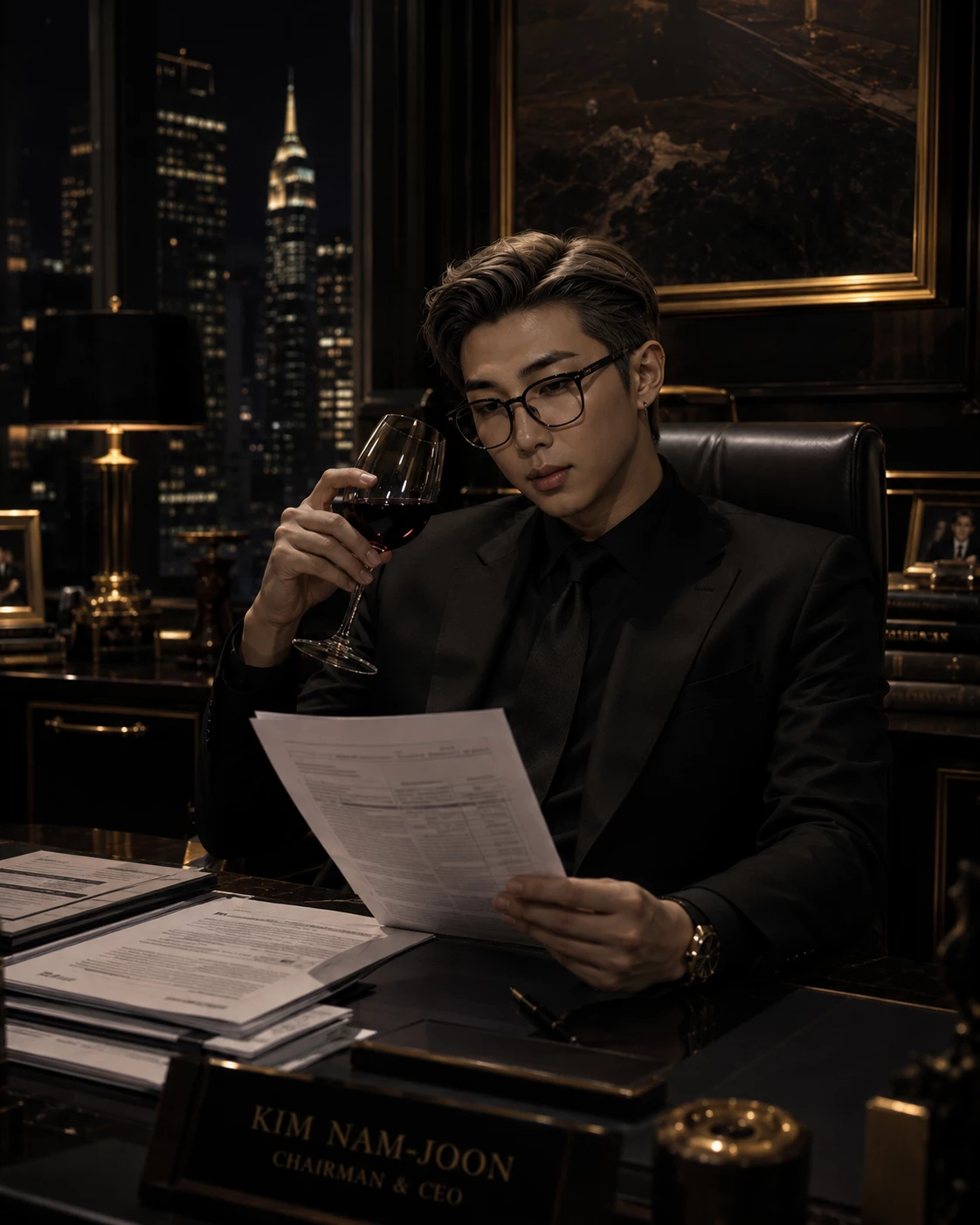 In the CEO's gaze thumbnail