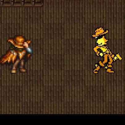 Sundown The Kid (Live A Live) and Yellow Flower (Deltarune) thumbnail