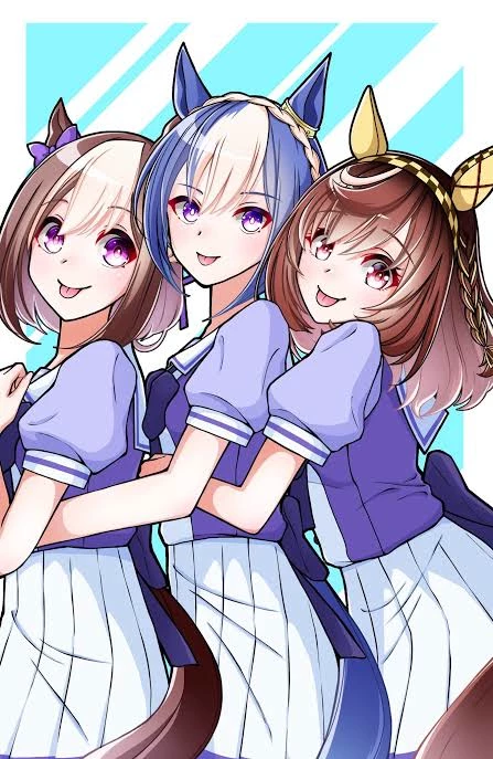 1 trainer vs 3 Umamusumes thumbnail