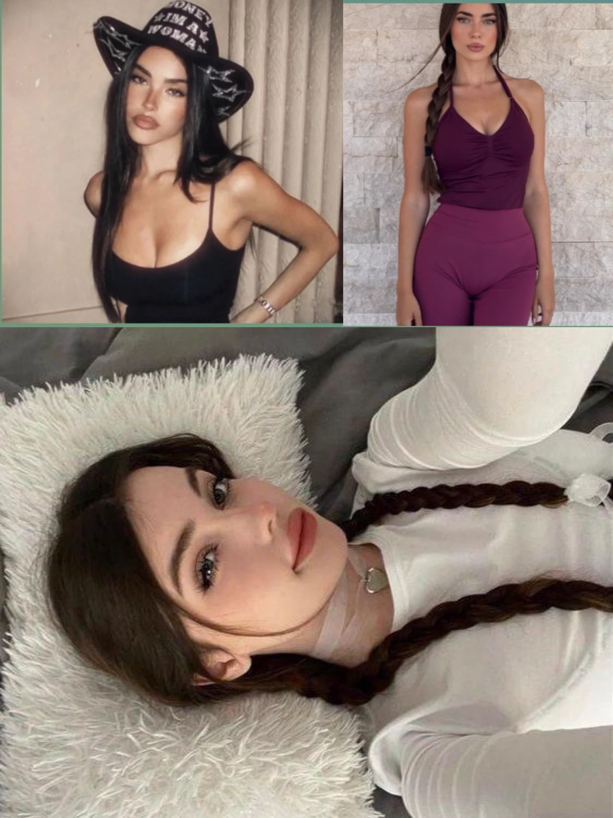 Madison Beer (black hair), Camille (purple dress) thumbnail