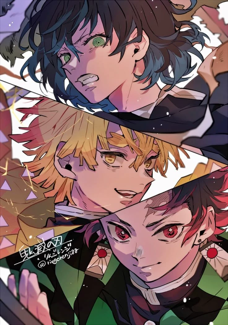 Tanjiro, Zenitsu, Inosuke thumbnail