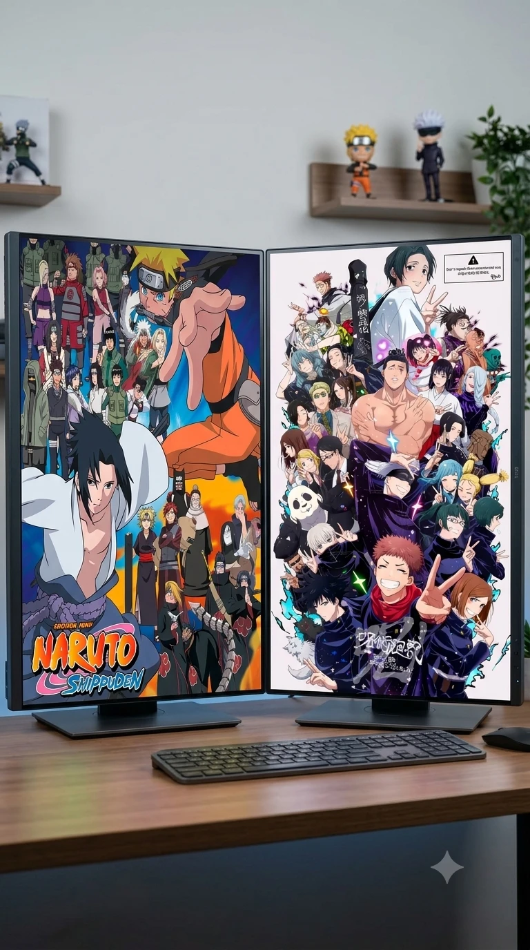 Jujutsu Kaisen and Naruto Shippuden thumbnail