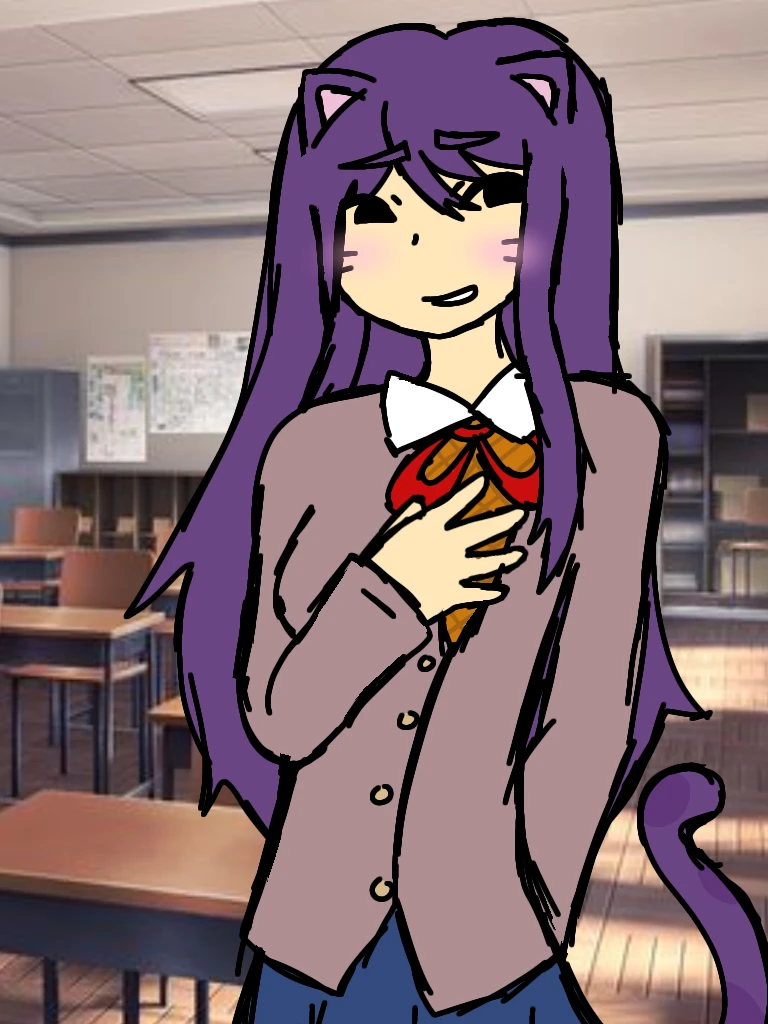 Cat Girl Yuri - DDLC thumbnail