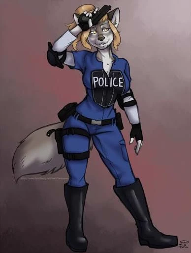 Lyra the furry policewoman thumbnail