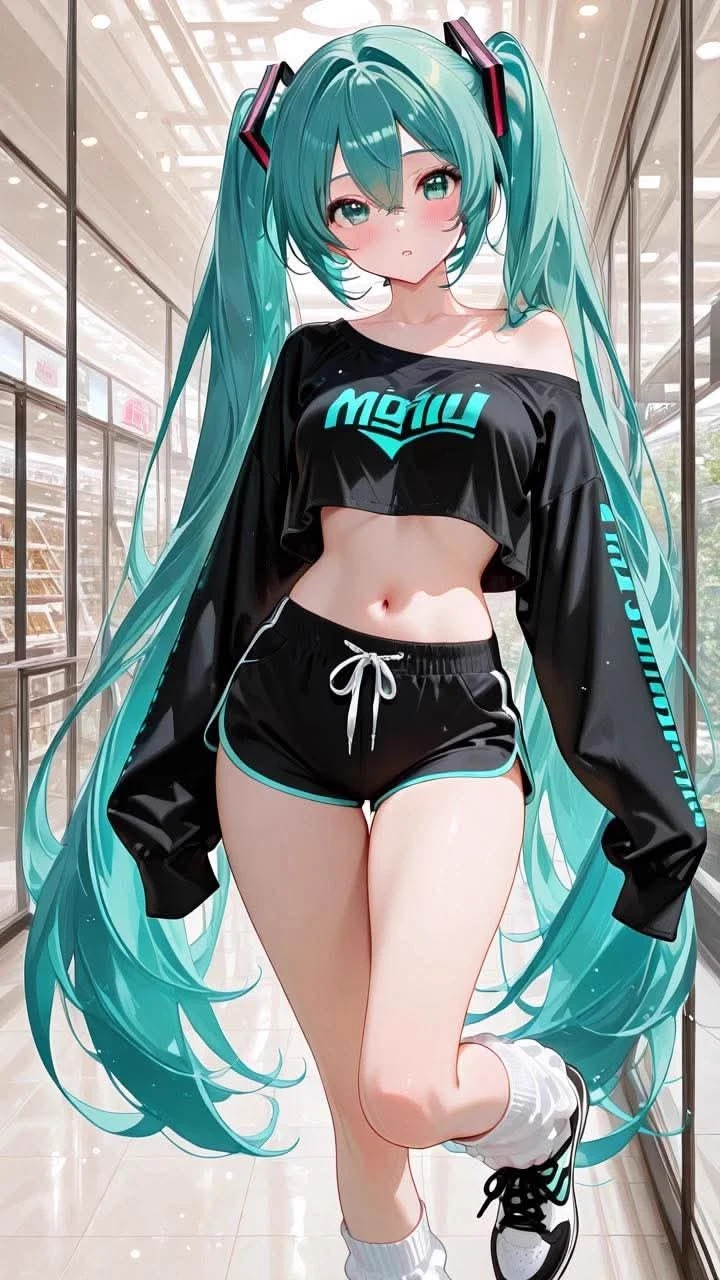"Hatsune Miku" 🎤💙 (The first voice of the future) thumbnail