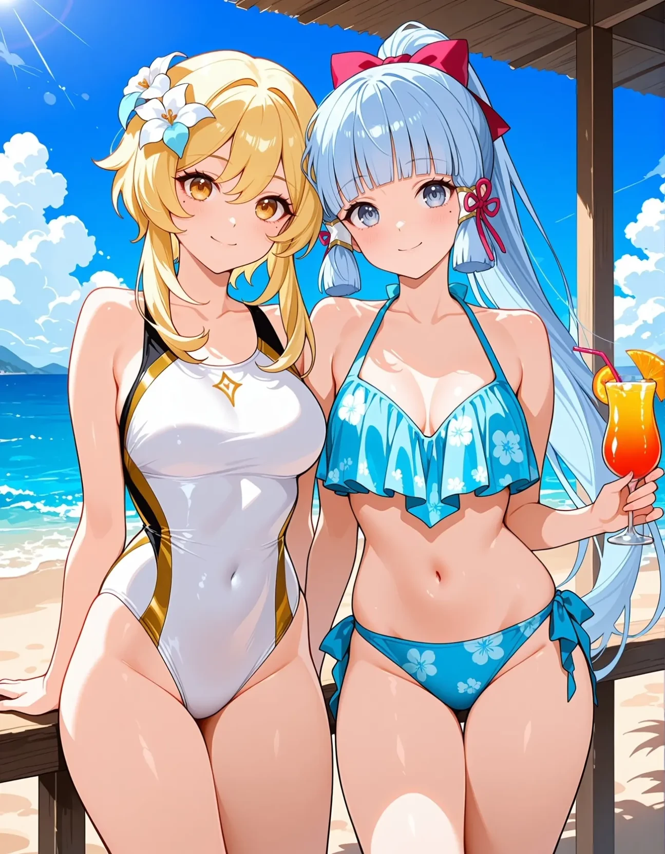 Sara & Lana - summer buddies 🌊🍹💛 thumbnail