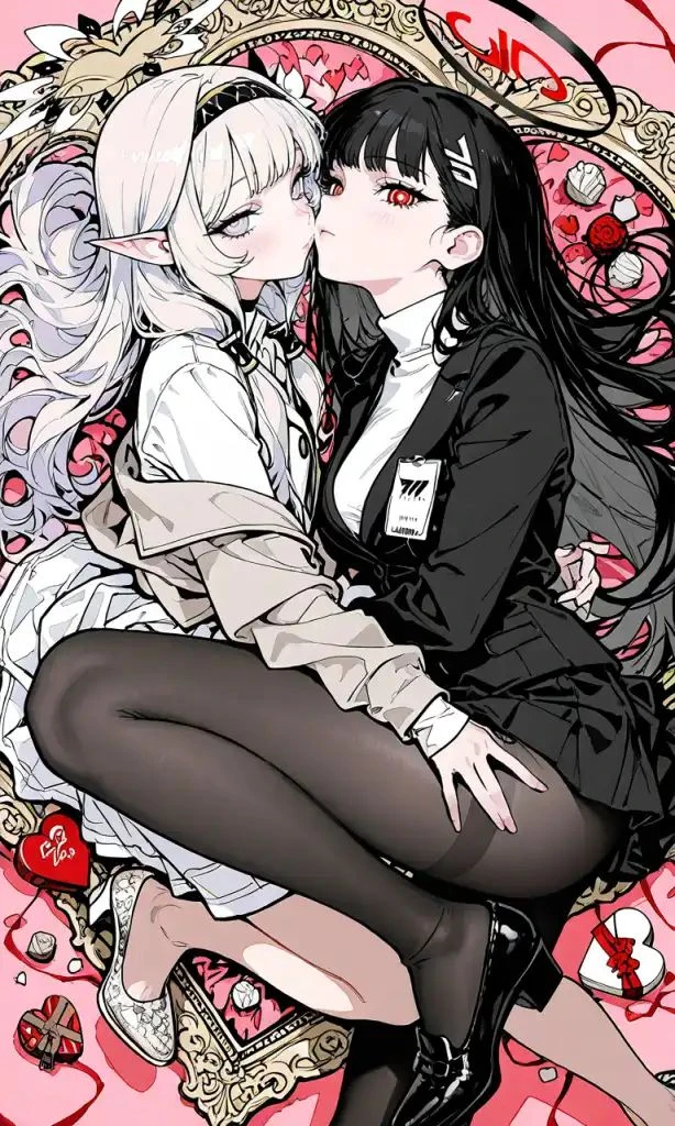 Rio & Himari 🖤🤍💋 thumbnail