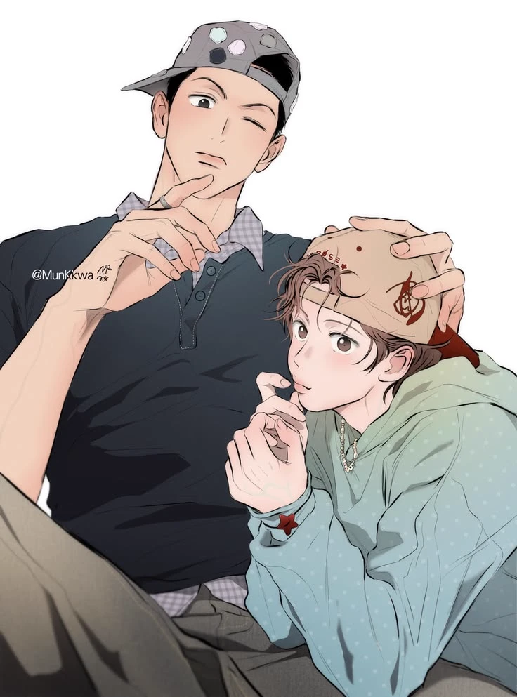 Ko Ideum x Kwon Jaeyi (nice to see you Manhwa / BL) omegaverse thumbnail