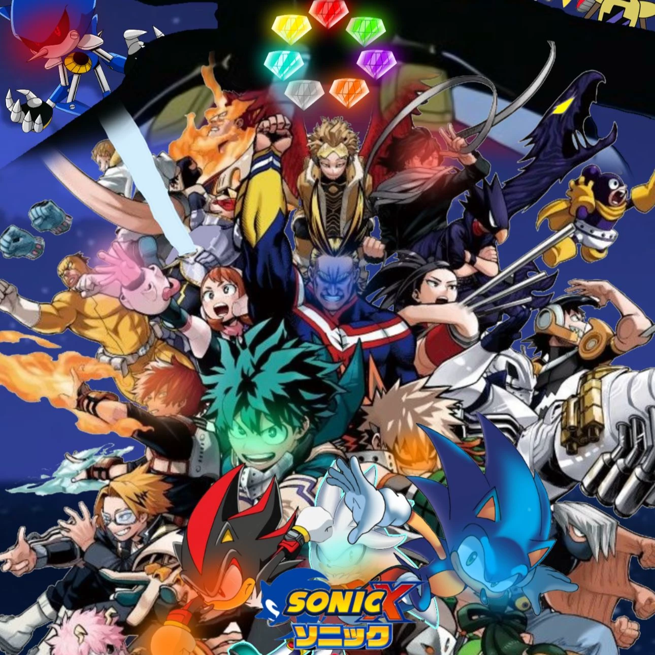 Sonic X My Hero Academia thumbnail