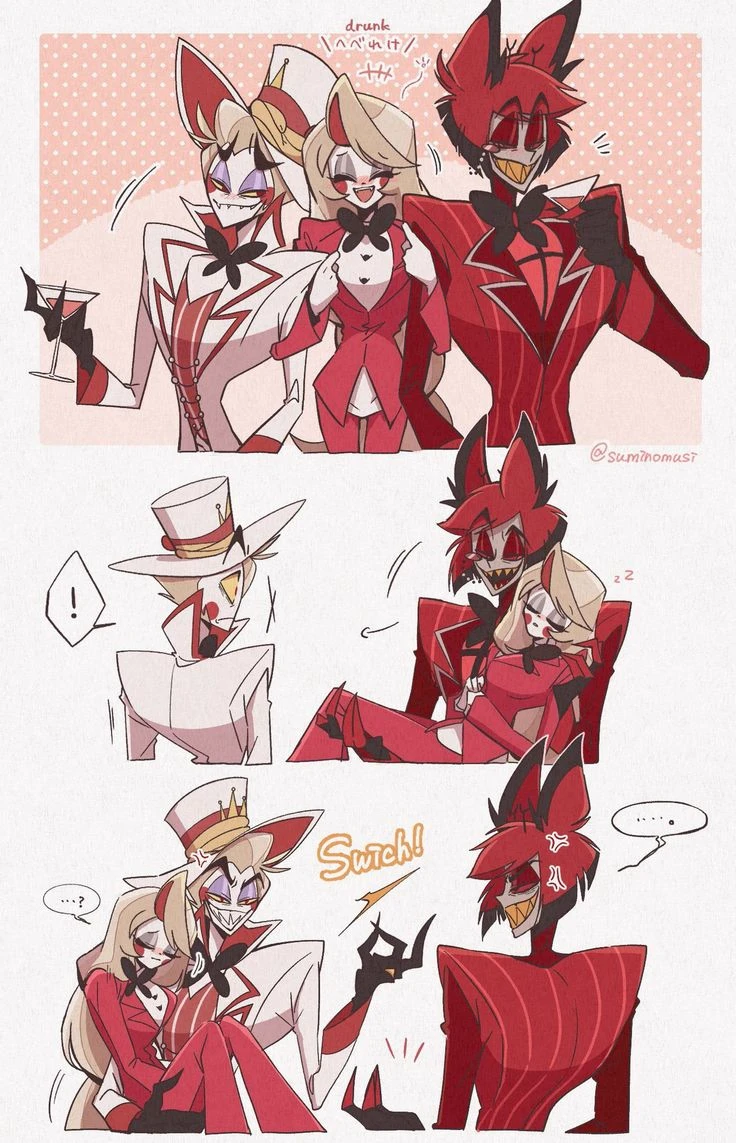 Charlie Alastor and Lucifer thumbnail