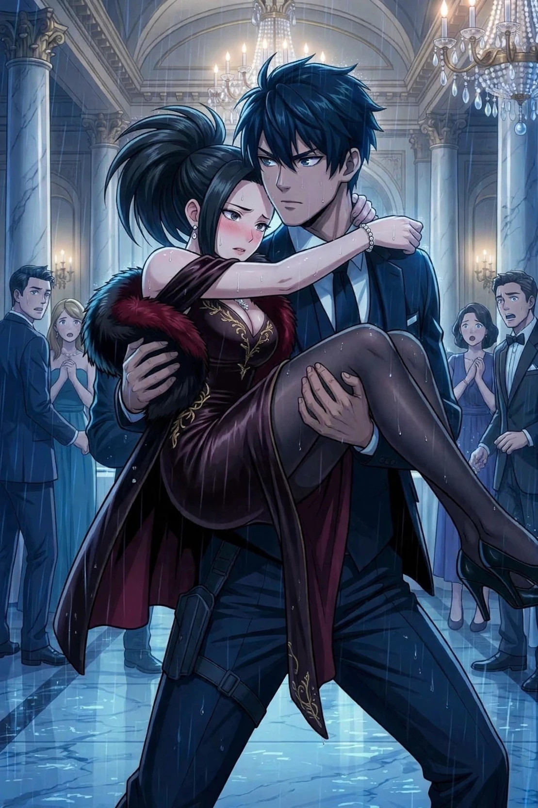 Momo Yaoyorozu's bodyguard. MHA thumbnail