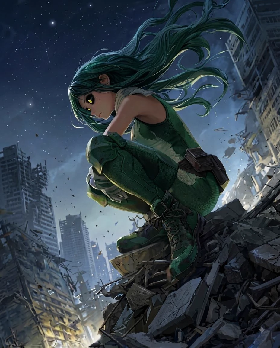 Tsuyu Asui (clon fallido de all for one). thumbnail