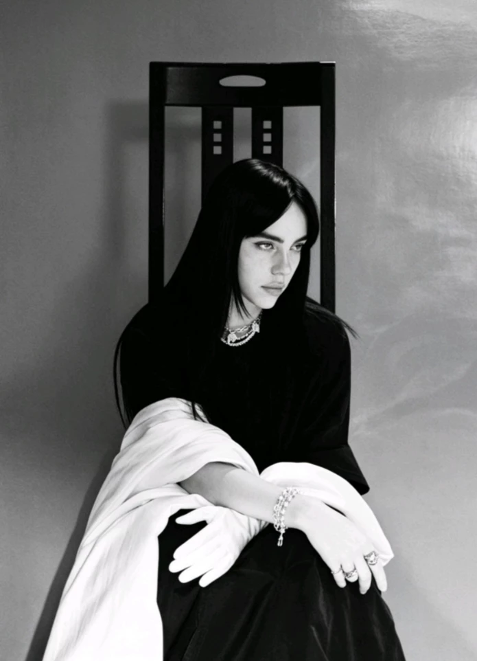 ⊹ ₊ ہ. billie eilish thumbnail
