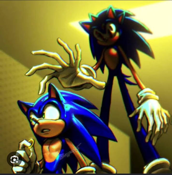 Sonic In the Backrooms! (User is Sonic) thumbnail