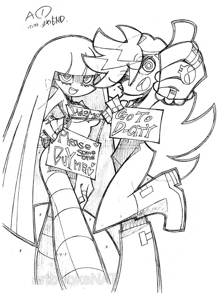 MHA X PANTY & STOCKING WITH GARTERBELT???!!!! thumbnail