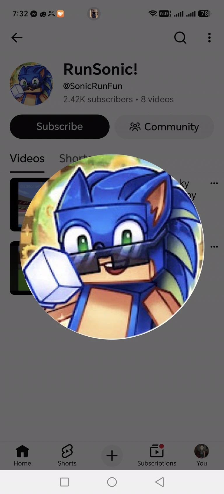 Runsonic! but you get a chance thumbnail