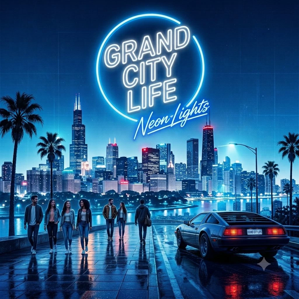GRAND CITY LIFE NEON LIGHTS thumbnail