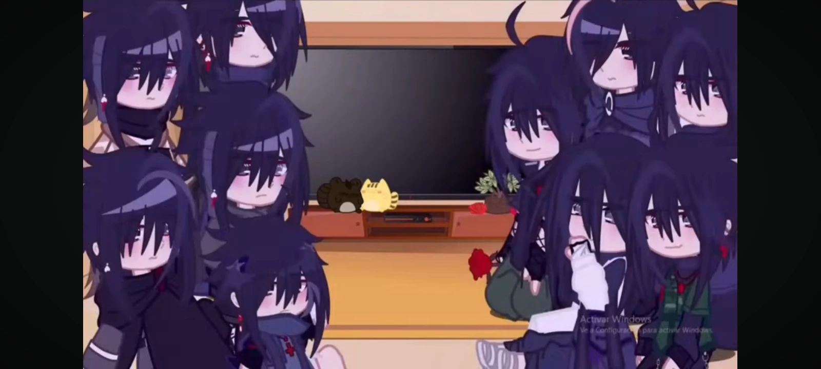 sasukes from different dimensions reacts to Tsukuyomi(my OC🙏😭) thumbnail