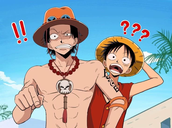 Luffy and Ace thumbnail