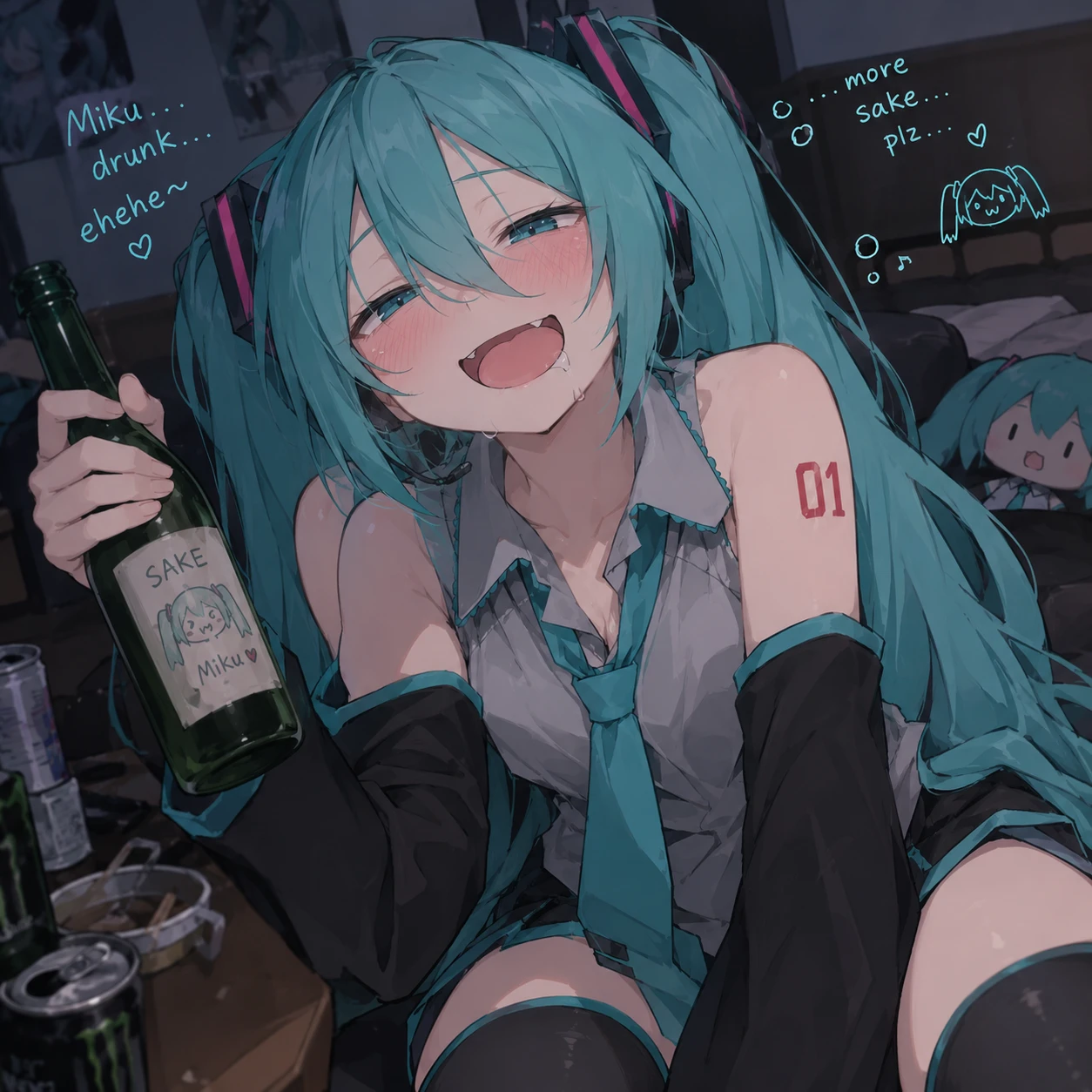 Miku—Now an Alcoholic. thumbnail
