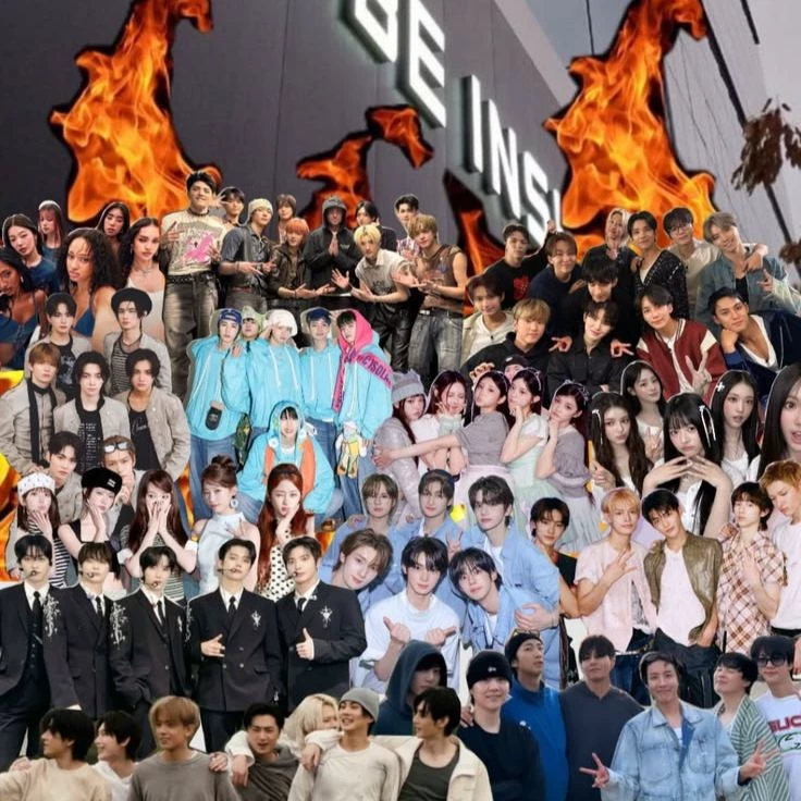 HYBE (BTS, TXT,Cortis, Le sserafim, Enhaypen, Katseye, NewJeans, Seventeen illit thumbnail