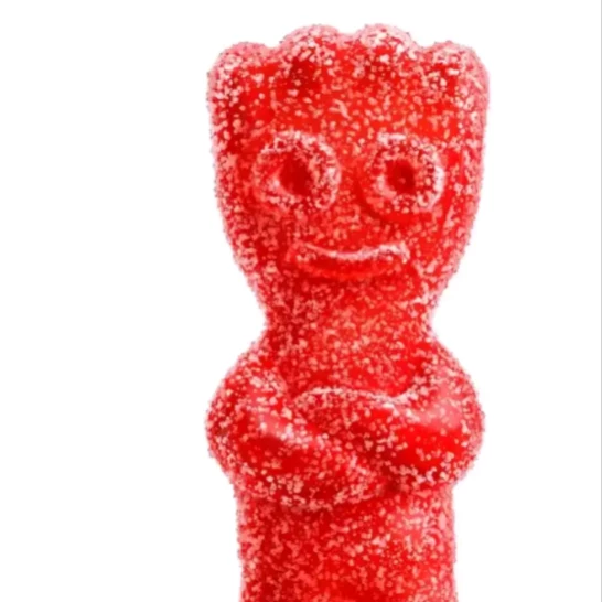 Red Sour patch kid