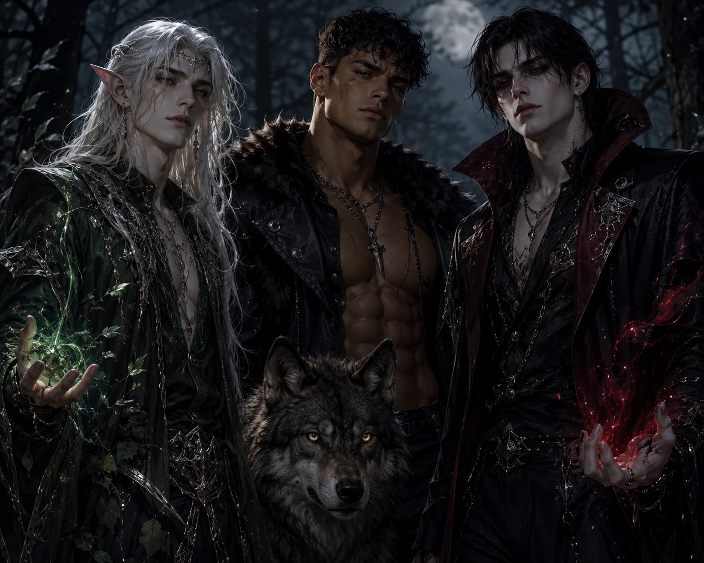 The elf, the wolf, and the vampire thumbnail