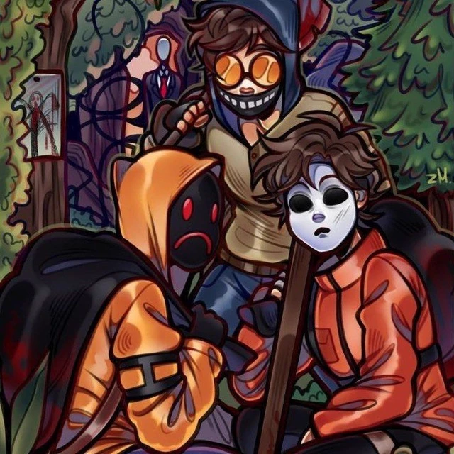 hoodies and Toby and masks thumbnail