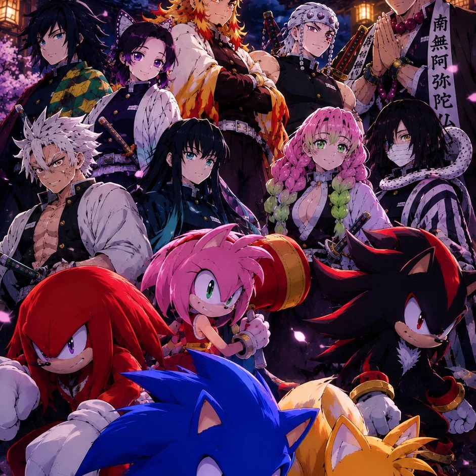 Sonic's team in the world of the blade thumbnail
