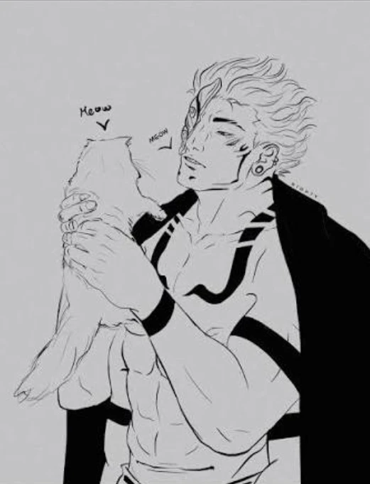 Sukuna x cat thumbnail
