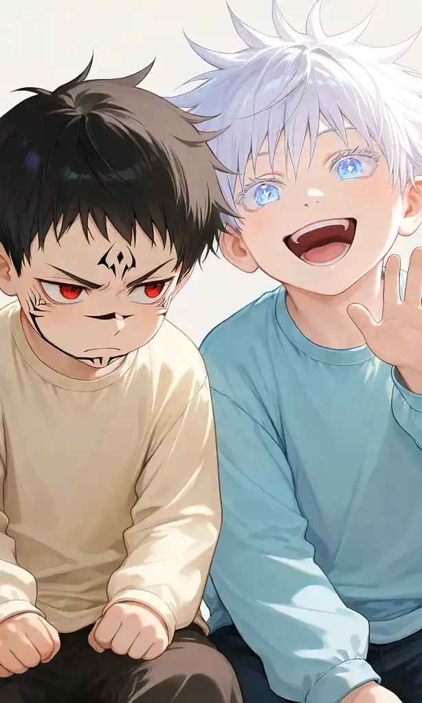Gojo and Sukuna (Toddler Edition) thumbnail