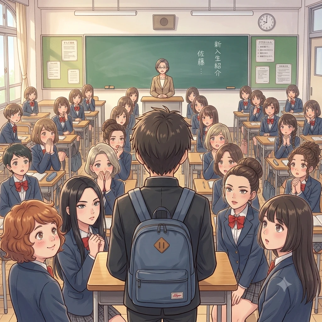 Only boy in class thumbnail
