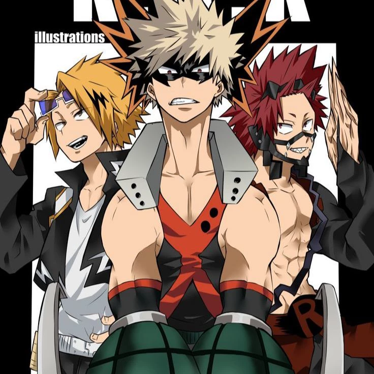 Kaminari, Bakugo, Kirishima thumbnail