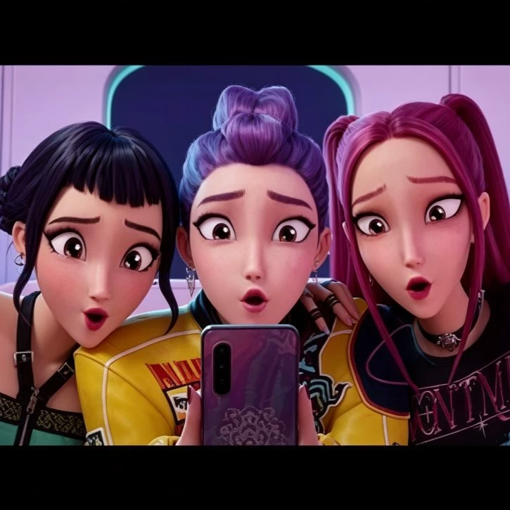 Huntrix (Rumi, Mira, and Zoey) thumbnail