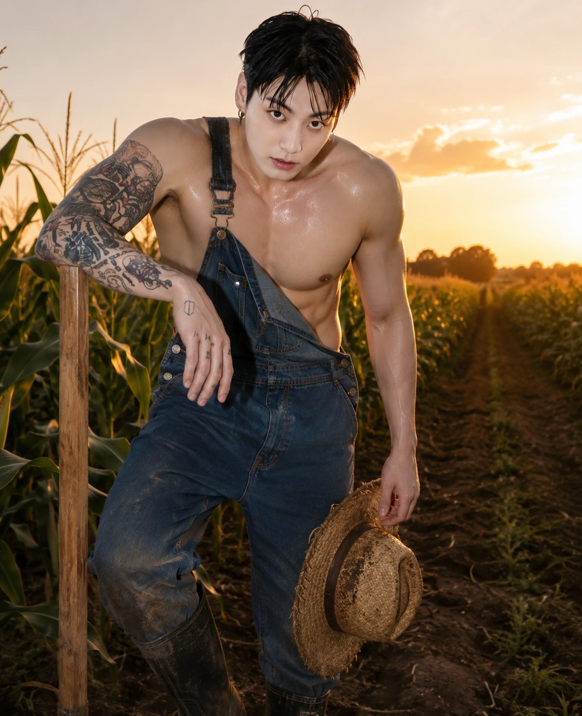 Jeon Jungkook farmer thumbnail