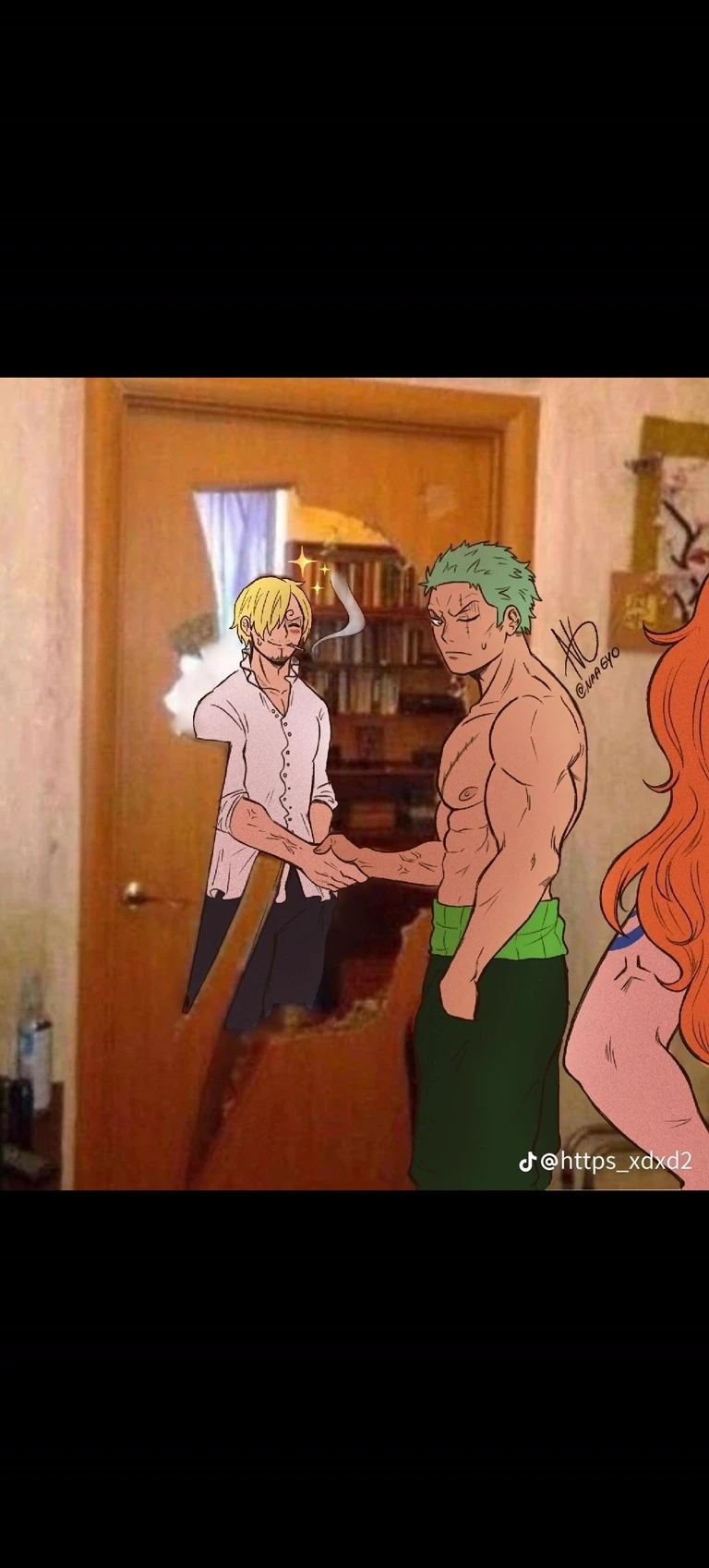 Zoro X Sanji X User thumbnail
