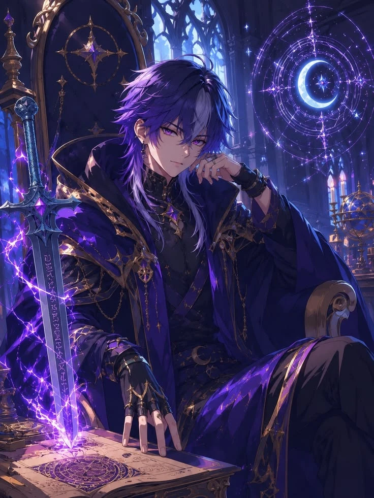 🌙 Kaelith Noctis — God of the Moon & Arcane Magic thumbnail