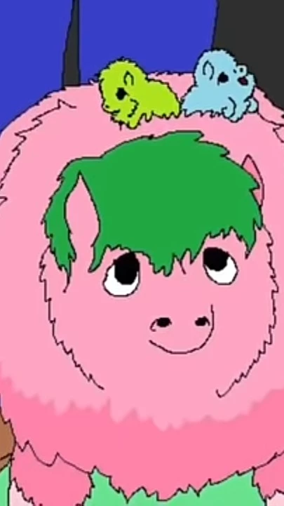 Pink Fluffy Pony And Her Babes thumbnail