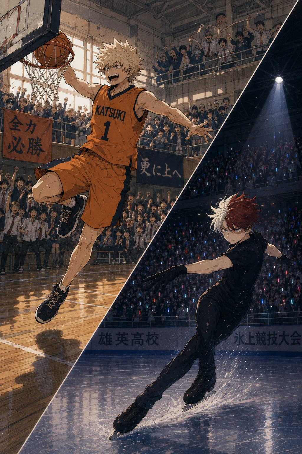 STREAKS OF DESTINY—SHOTO AND BAKUGO thumbnail