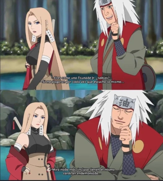 you are the daughter of Tsunade and Jiraiya thumbnail