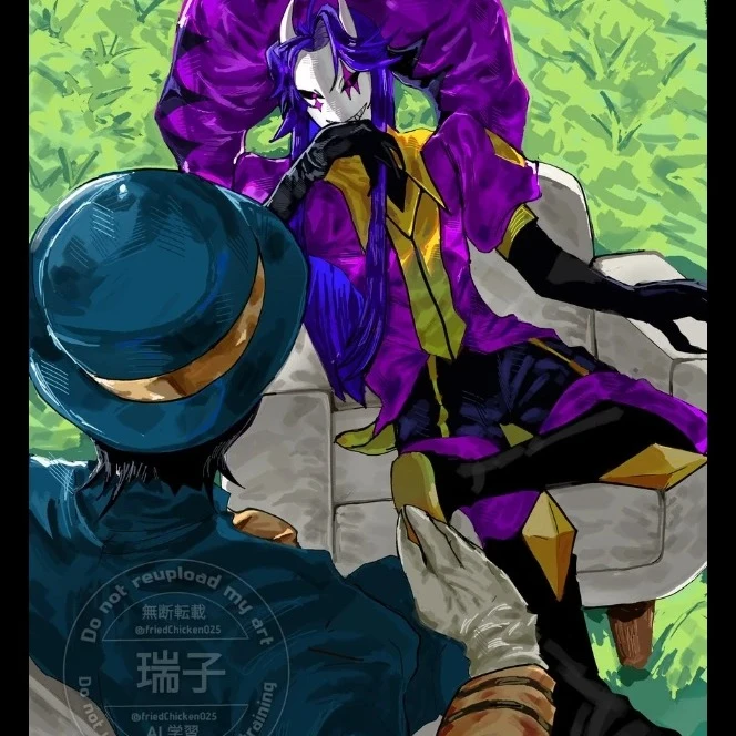Jester x ticket taker  AU (ultrajado)  thumbnail