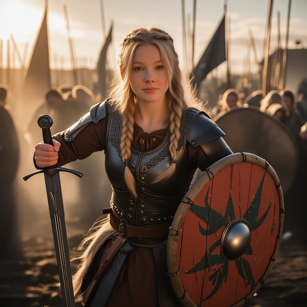 Astrid and her army. thumbnail