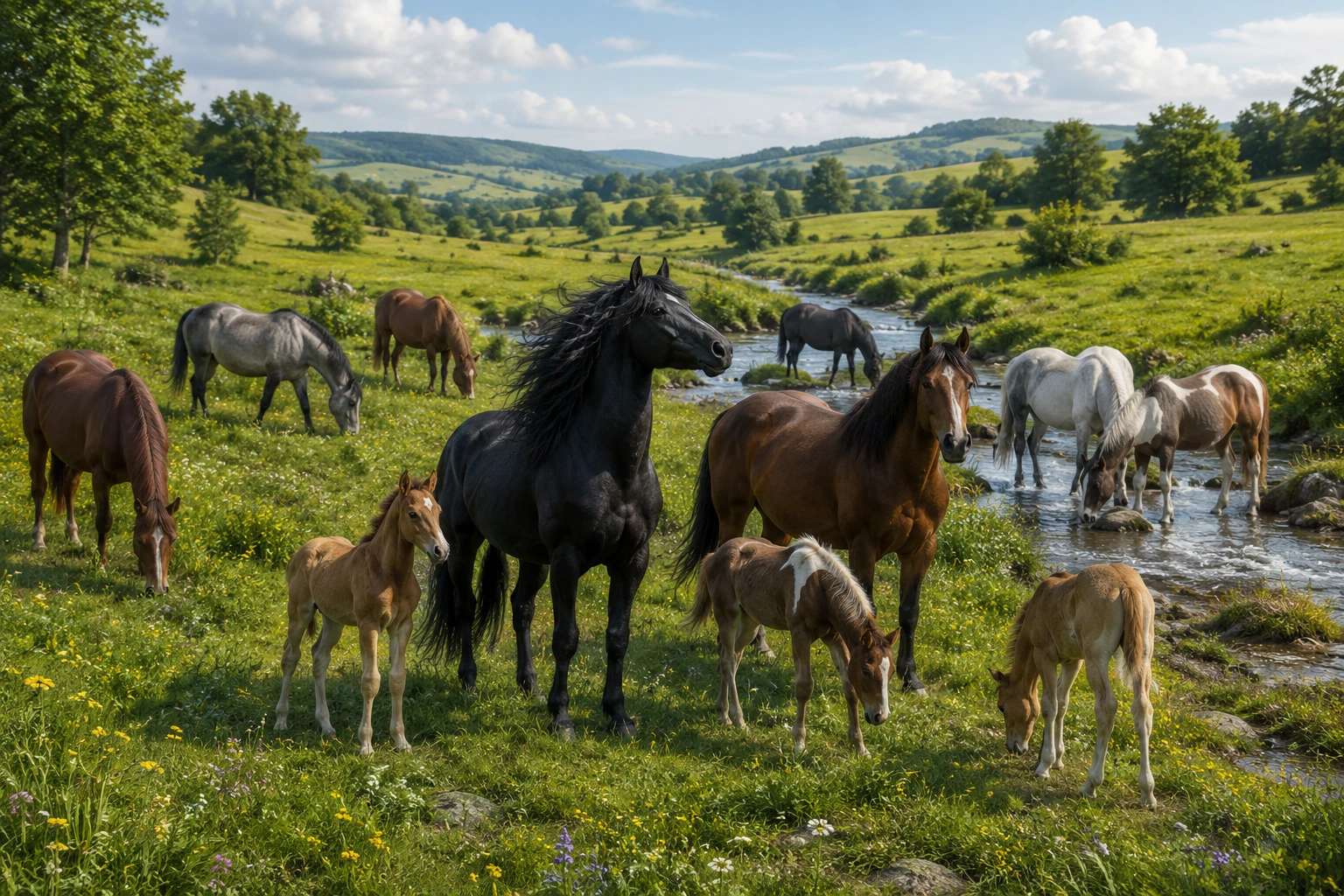 Wild horses thumbnail